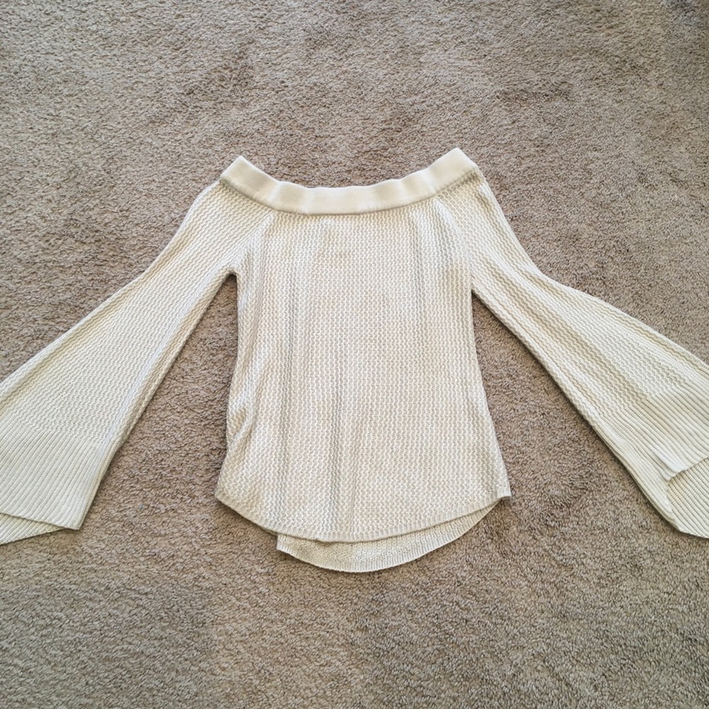 Women’s off the shoulder sweater